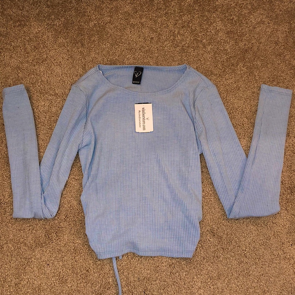 Windsor Store Open Back Tie Long Sleeve